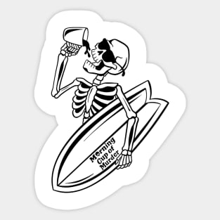 Bone Chillin Summer|Design by Taylor Estrella Sticker